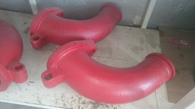 Tapered Bend DN180/150 90 Degrees spare parts for concrete pump